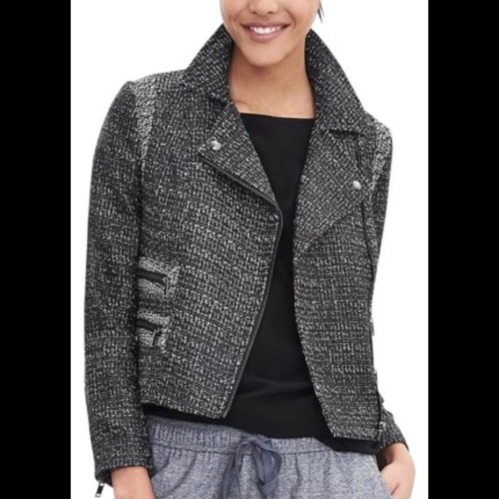 BR Tweed Moto Jacket